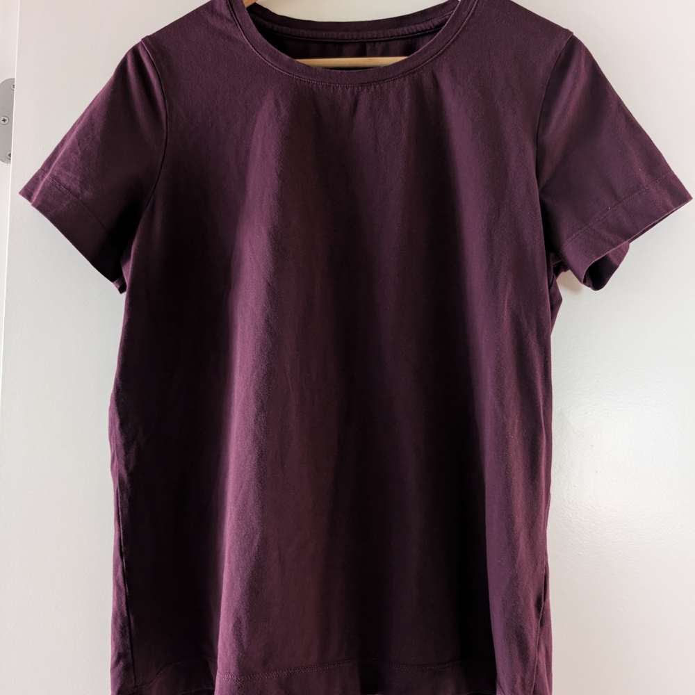 *4 For 20* Simons Women's Supima Cotton Purple T-Shirt